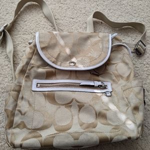EUC Coach backpack purse